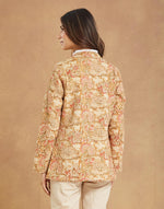 Beige Cotton Kalamkari Jacket