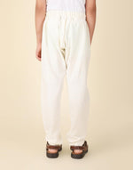Natural Cotton Pyjama With Elasticated Waistband & Drawstring