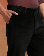 Green Cotton Blend Pant