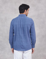 Blue Cotton Shirt