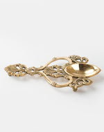 Gold Mehnoor Metal Puja Diya Gift Set