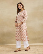 Natural Cotton Long Kurta