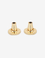 Gold Metal Dangler Earrings