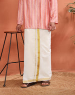 Natural Cotton Blend Dhoti