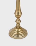 Antique Brass Inaaya Pillar Candle Holder