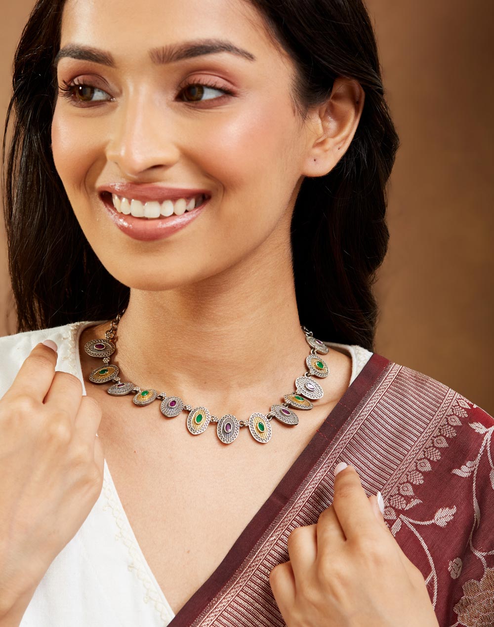 Metal Short Necklace