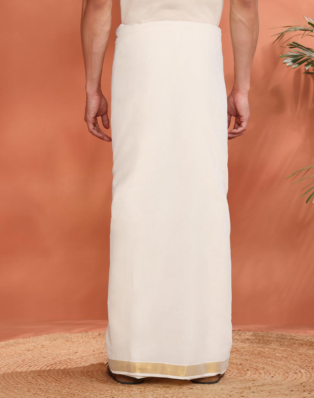 Natural Cotton Blend Dhoti
