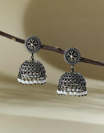 Metal Jhumka Earrings