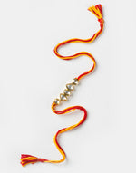 Multi Metal Gold Tone Kundan Rakhi