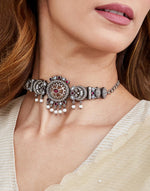 Metal Choker Necklace