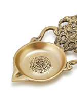 Brass Metal Mehnoor Oil Lamp