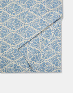 Blue Prachi Cotton Bed Sheet With 2 Pillow Covers