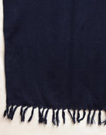 Blue Wool Shawl