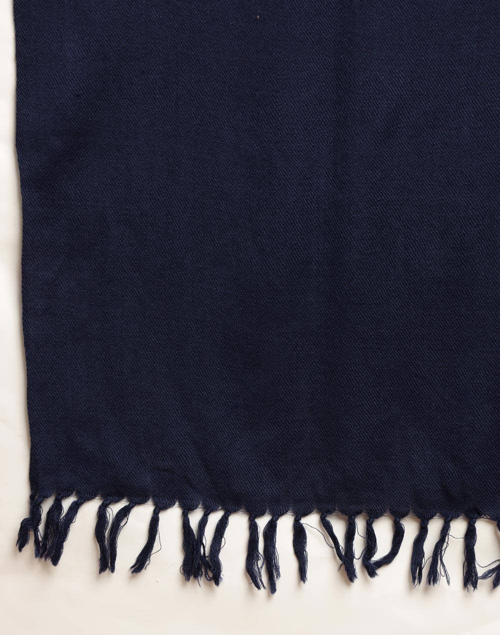 Blue Wool Shawl