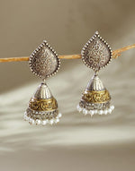Metal Jhumka Earrings