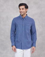 Blue Cotton Shirt