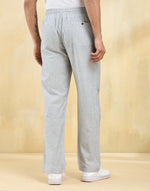 Grey Cotton Drawstring Pant
