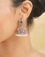 Metal Jhumka Earrings
