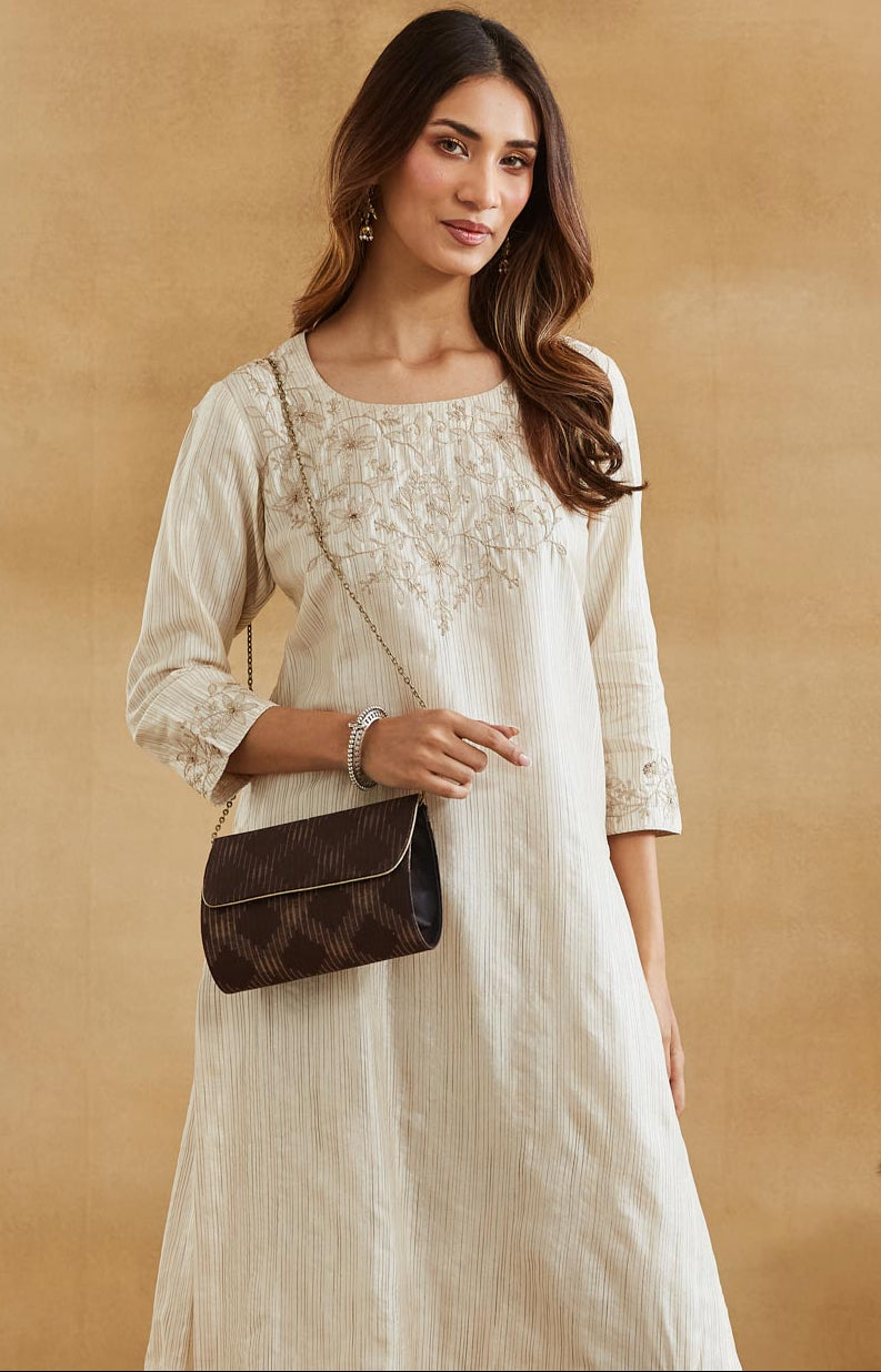 Brown Clutch