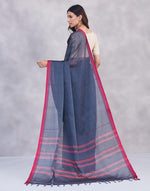 Grey Cotton Sari