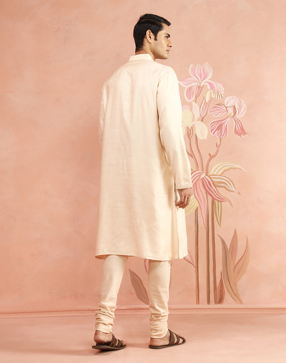 Natural Viscose Silk Long Kurta