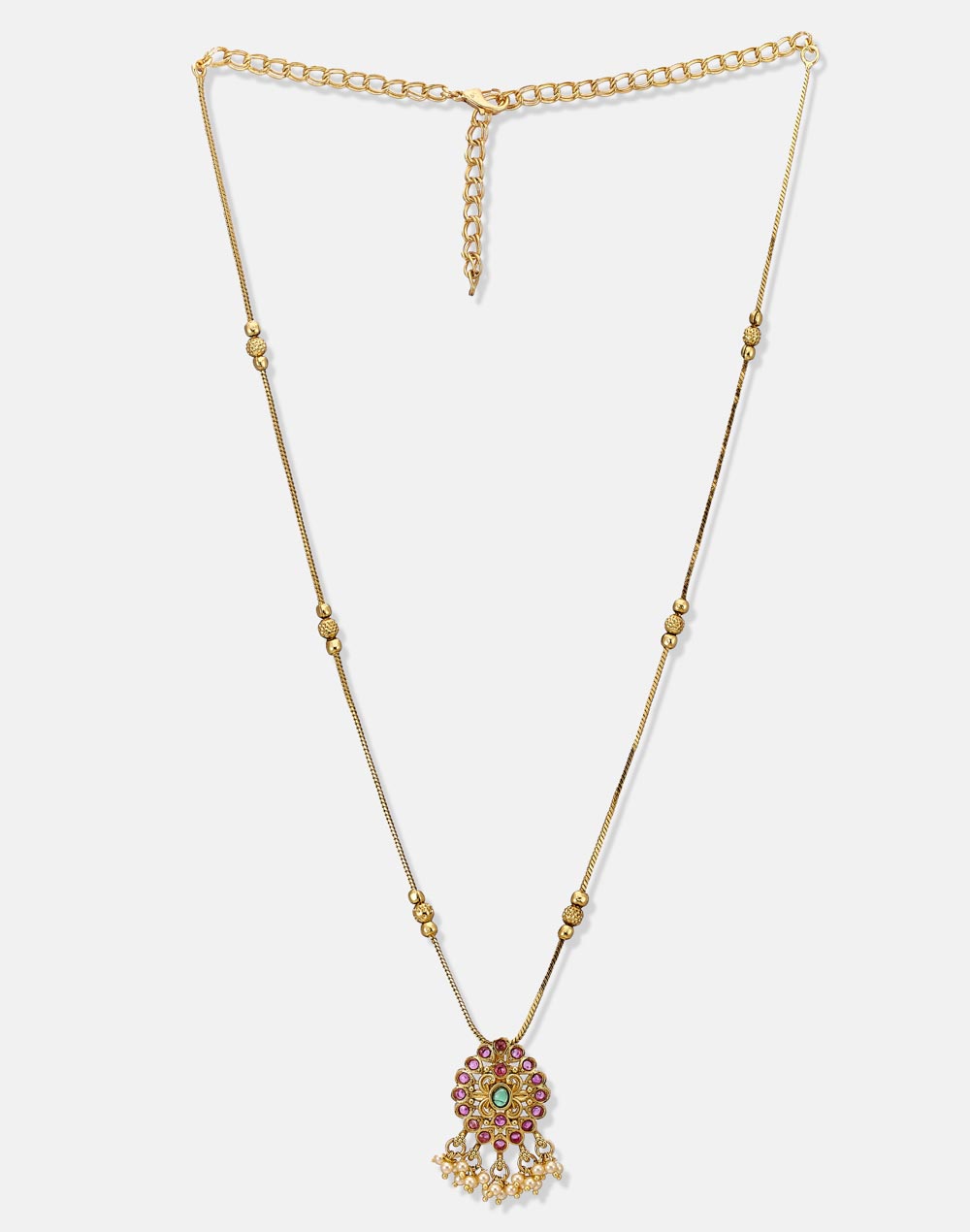 Metal Long Necklace