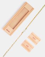 Multi Silver Floral Motif Rakhi