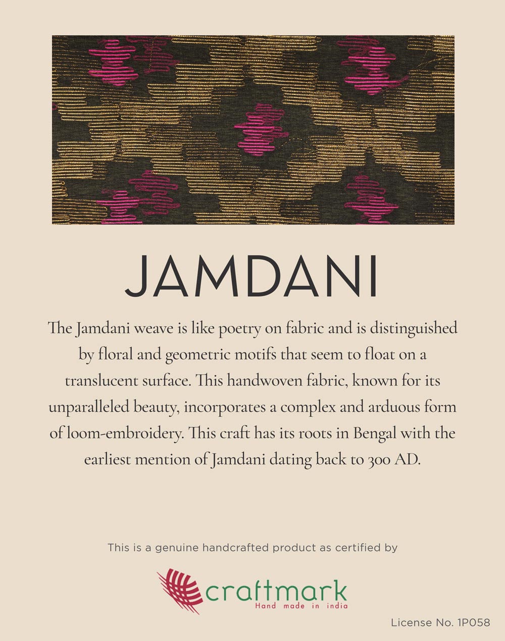 Teal Cotton Silk Blend Jamdani Woven Wonders Sari
