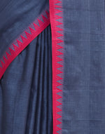 Grey Cotton Sari