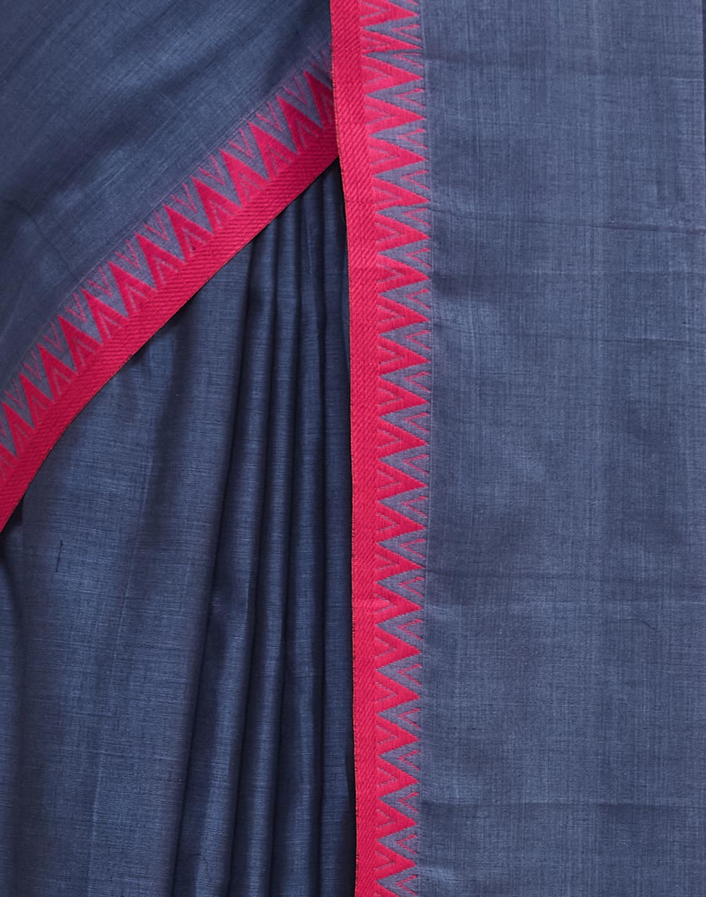 Grey Cotton Sari