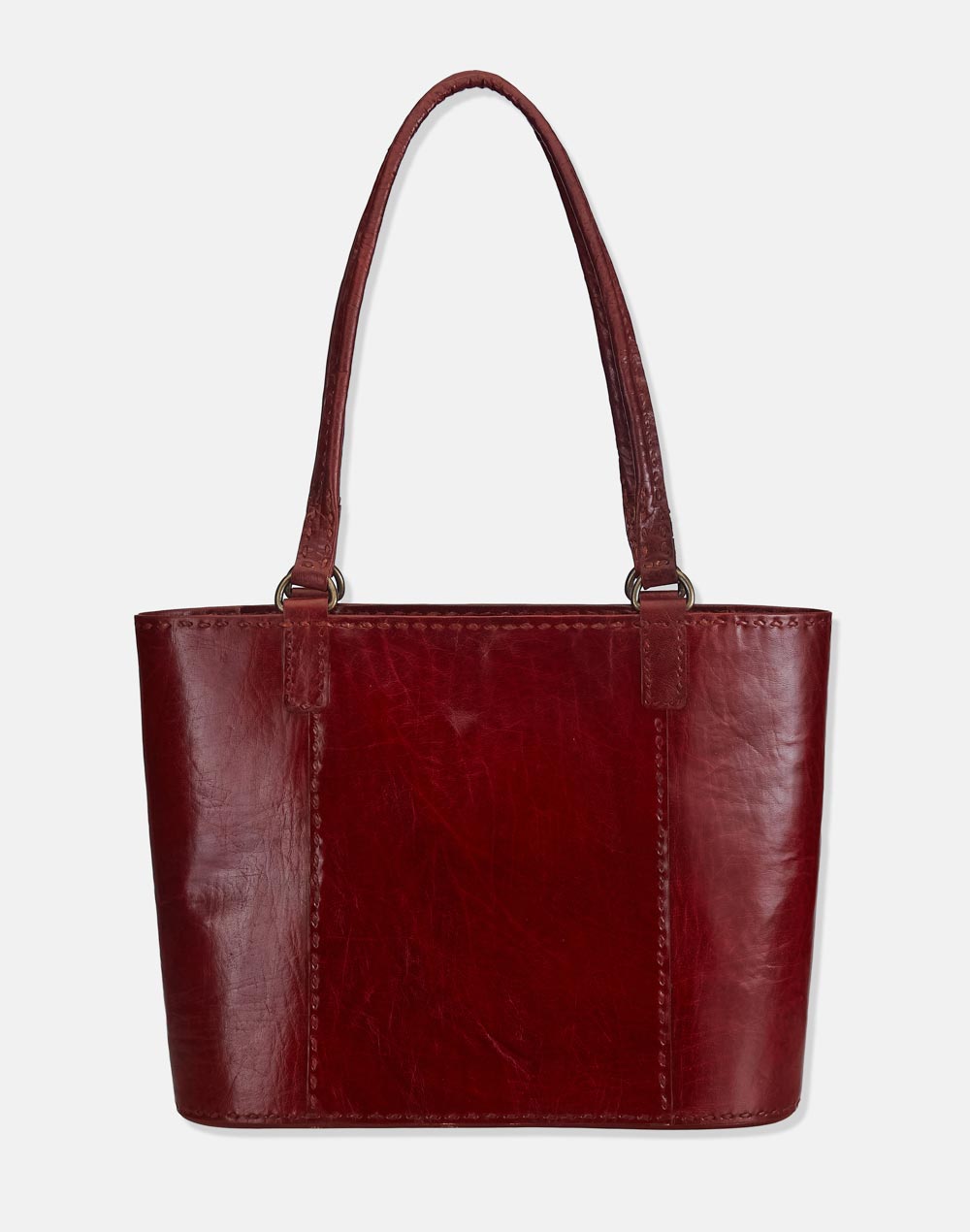 Brown Leather Jawaja Tote