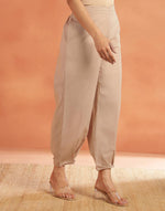 Beige Cotton Salwar