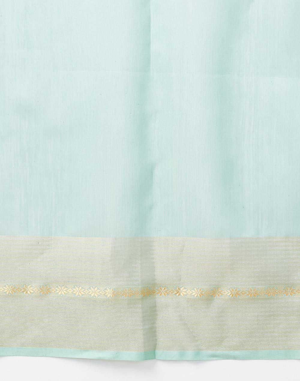 Teal Cotton Silk Blend Maheshwari Woven Wonders Sari
