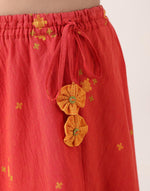 Pink Cotton Dobby 3pc Lehenga Set