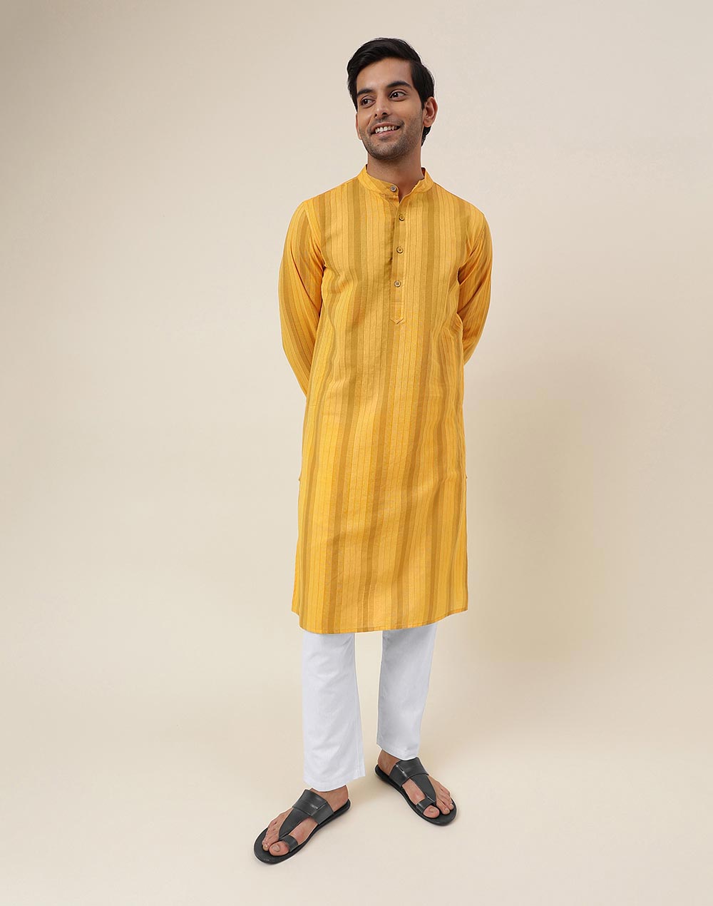 Natural Cotton Aligarhi Pyjama