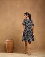 Offwhite Cotton Short Dress