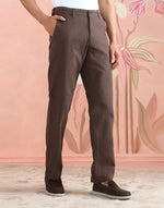 Brown Trousers in soft cotton