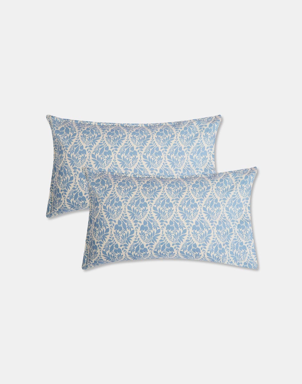 Blue Prachi Cotton Bed Sheet With 2 Pillow Covers