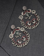 Multi Metal Chand Bali Earrings