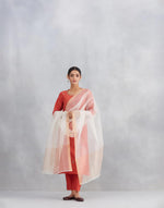 Natural Silk Blend Hand Woven Dupatta