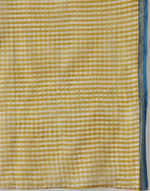 Natural Cotton Silk Hand Block Printed Sari