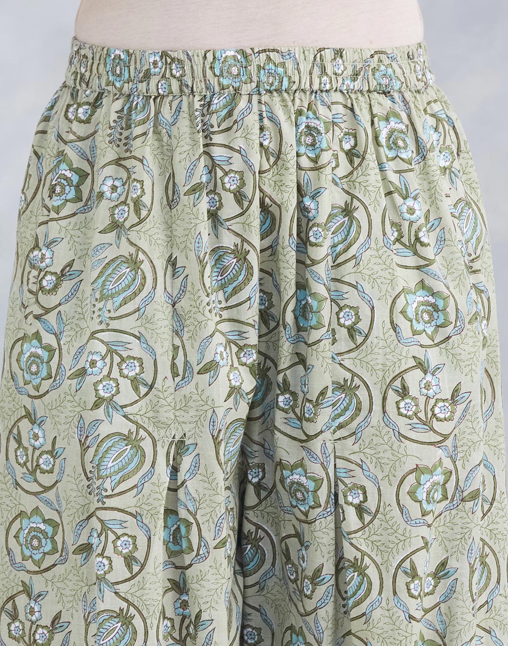 Green Cotton Salwar