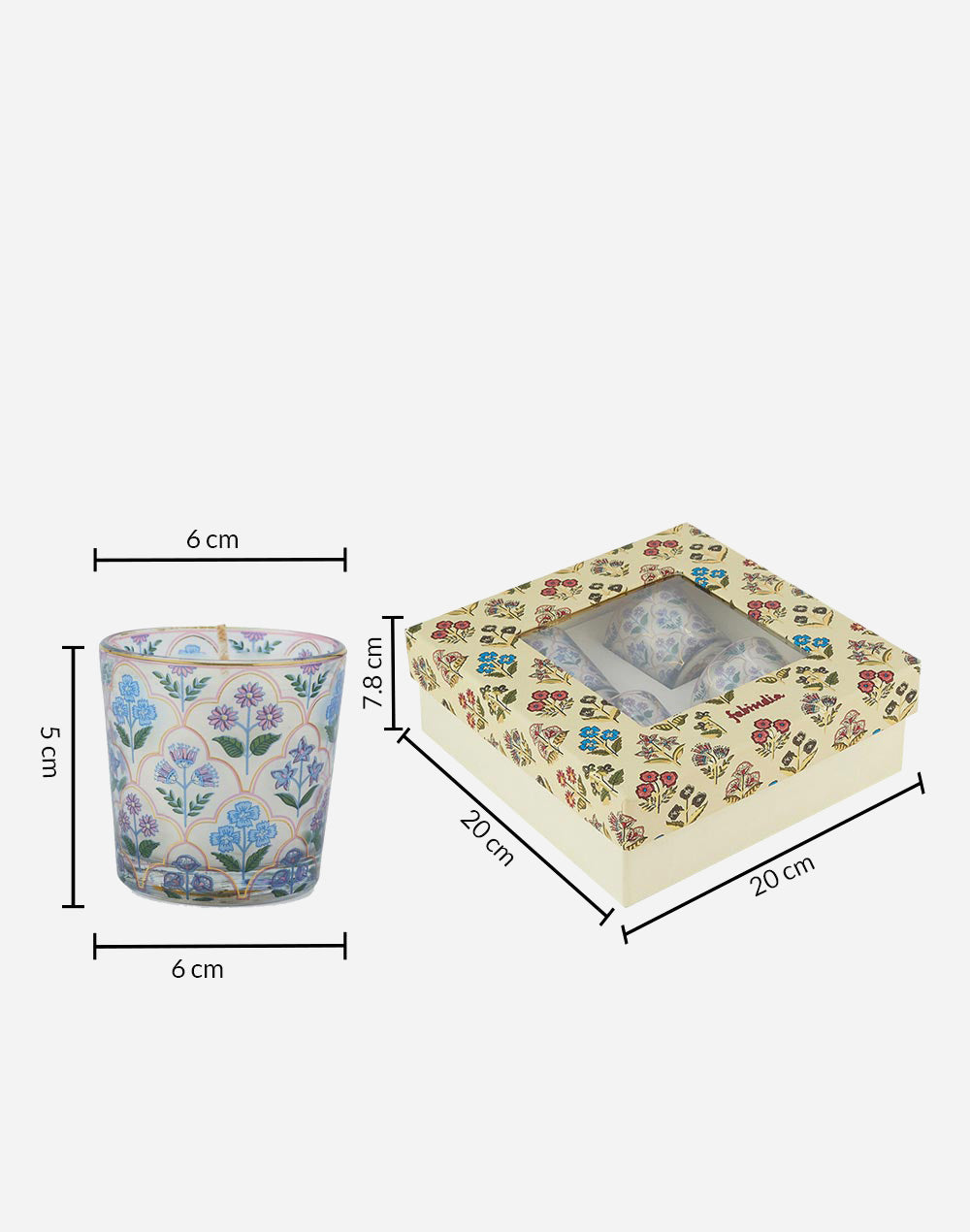 Tuhina Votive Gift Set Of 4
