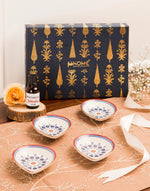 Multi Falak Ceramic Diya Gift Set