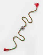 * FREE Multi Metal Geometrical Motif Rakhi - LIMITED