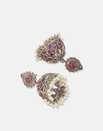Metal Jhumka Earrings
