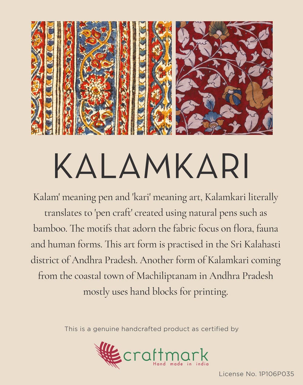 Red Viscose Kalamkari Printed Maxi