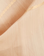 Beige Cotton Silk Blend Maheshwari Dupatta