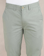 Green Cotton Blend 929 Slim Cut Pant