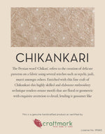 White Cotton Chikankari Modern Heirloomlong Kurta